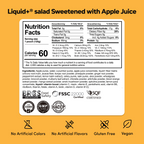 Nutrition facts #only:Sweetened with Apple Juice